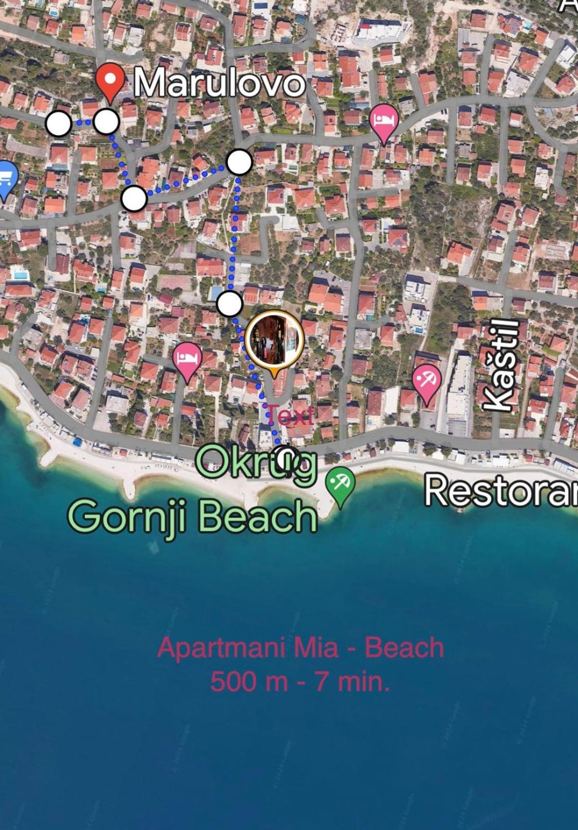 Apartments Mia Okrug Gornji Ngoại thất bức ảnh